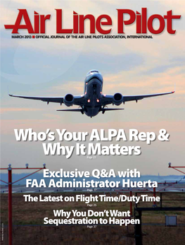 Who's Your ALPA Rep & Why It Matters