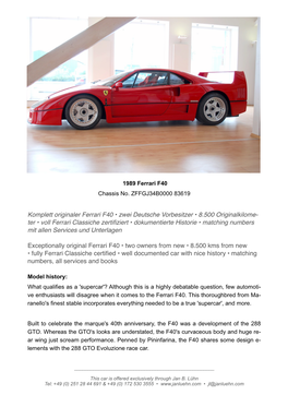Dossier Ferrari