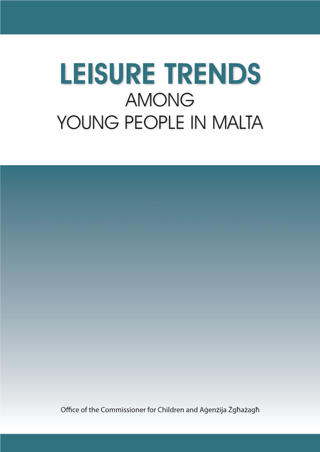 Leisure Trends Among Young People in Malta