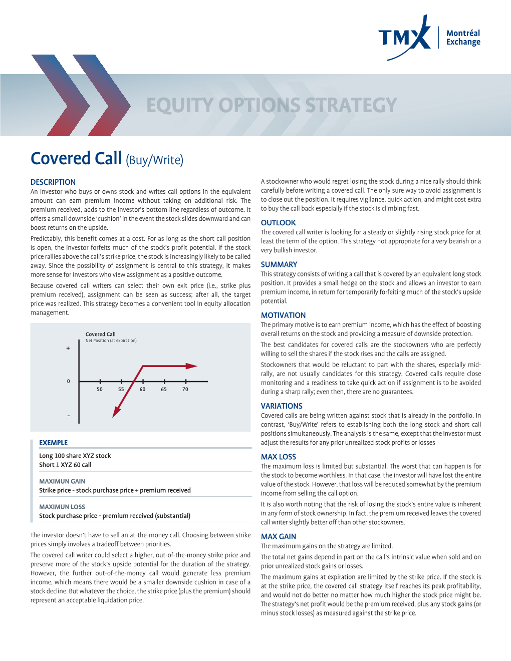 Equity Options Strategy
