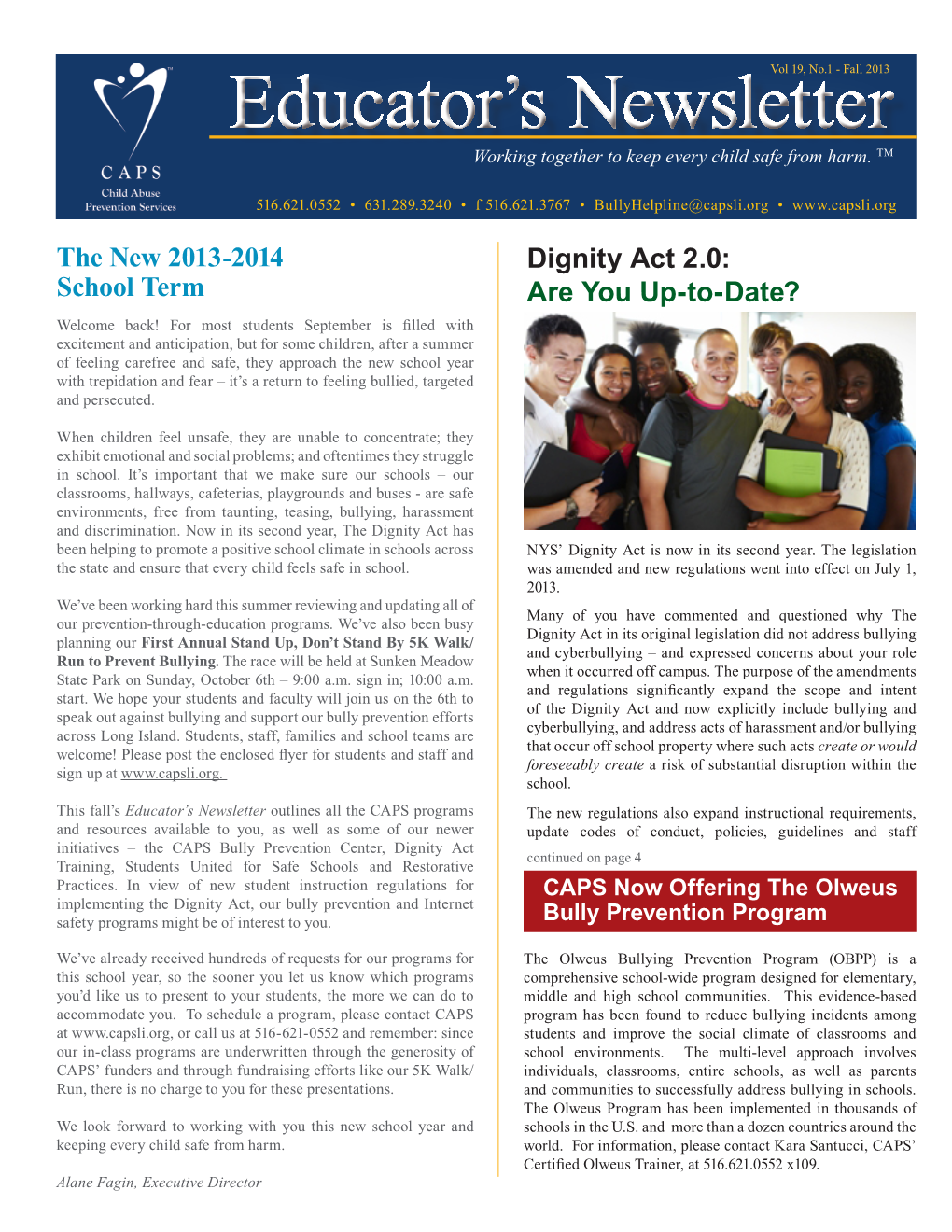 Educator's Newsletter