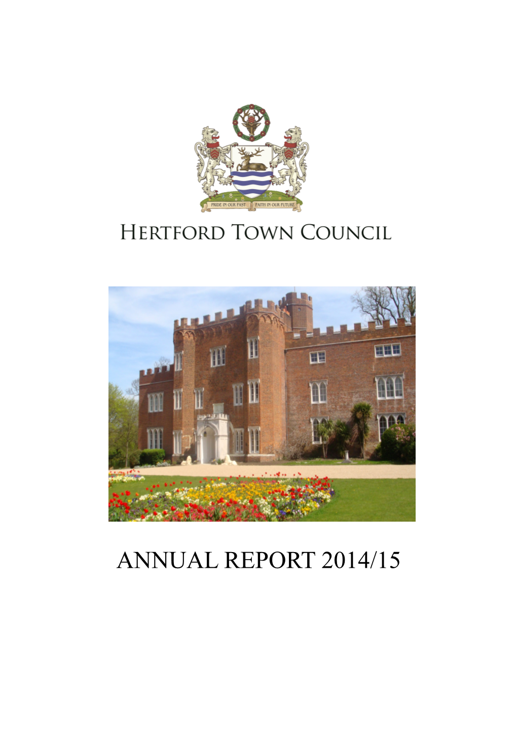 Hertford Town Council Annual Report 2014/15