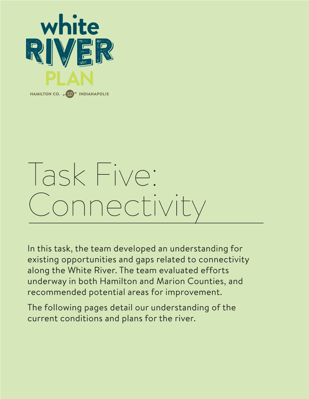 Task 5: Connectivity