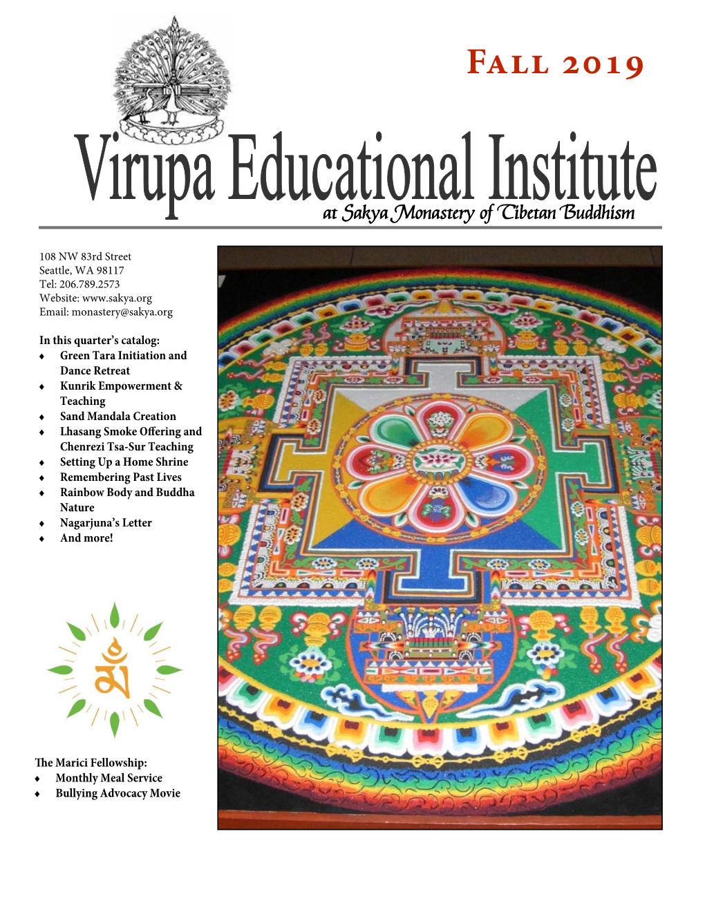 VEI Catalog Fall 2019 V2.Pub