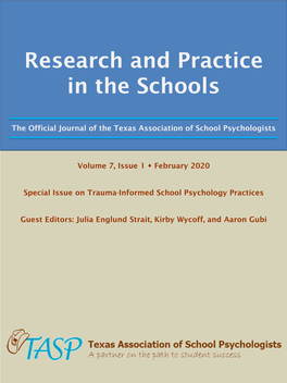 Research and Practice in the Schools