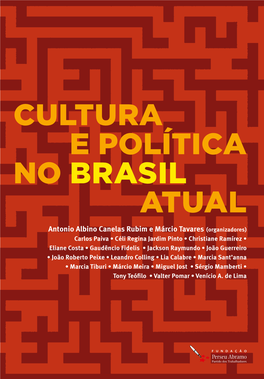 Cultura E Política No Brasil Atual