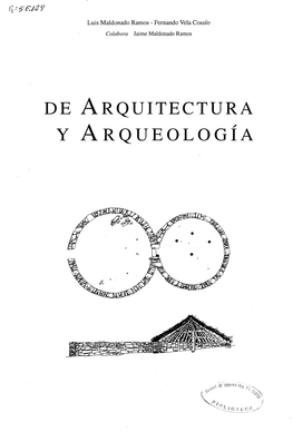 DE ARQUITECTURA Y ARQUEOLOGÍA