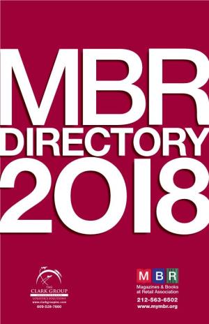2018 Mbrdirectory.Pdf