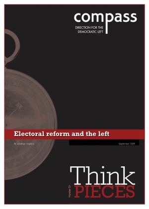 Electoral Reform and the Left
