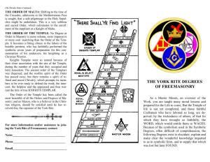 The York Rite Degrees of Freemasonry