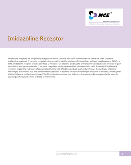 Imidazoline Receptor