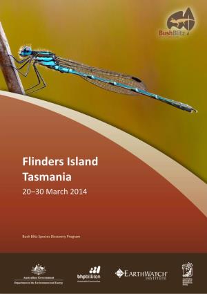 Flinders Island Tasmania 20–30 March 2014