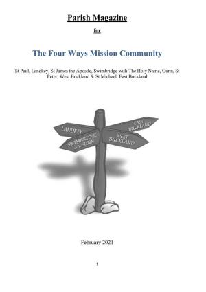 Parish Magazine the Four Ways Mission Community