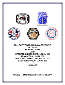 Collective Bargaining Agreement Between Kitsap