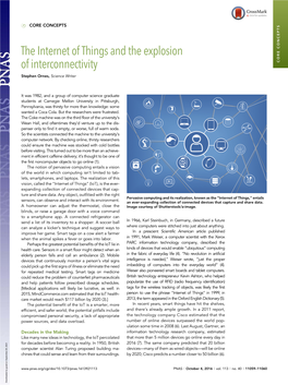 Core Concept: the Internet of Things and the Explosion of Interconnectivity