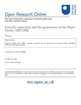 Open Research Online Oro.Open.Ac.Uk