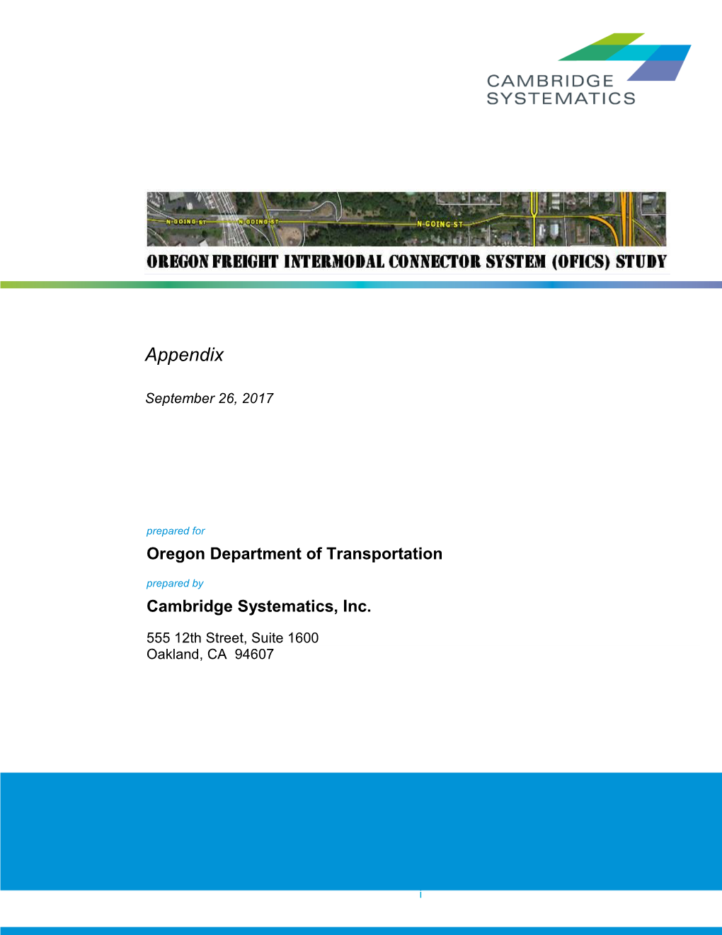 Oregon Freight Intermodal Connector System Study