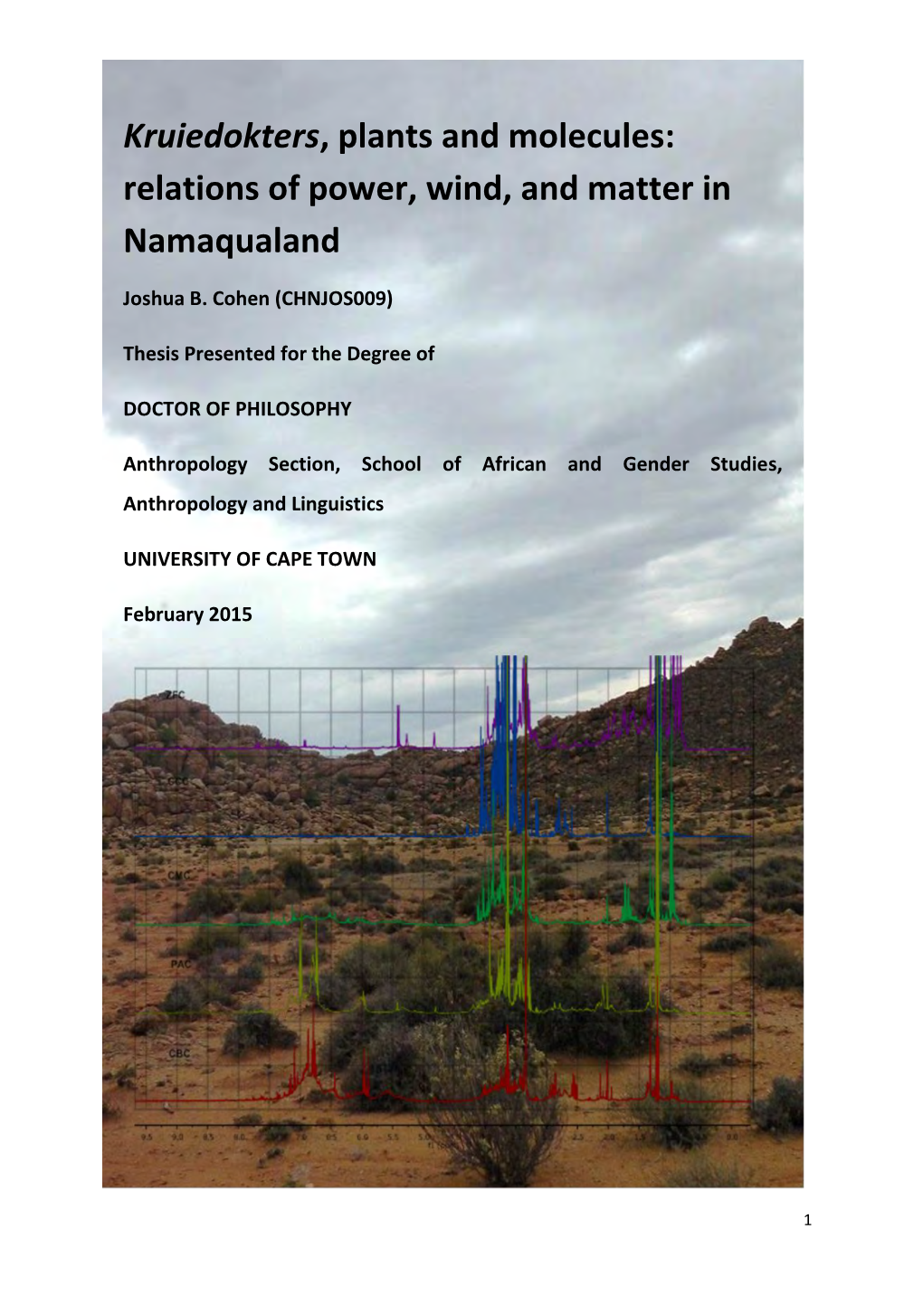 Kruiedokters, Plants and Molecules: Relations of Power, Wind, and Matter in Namaqualand