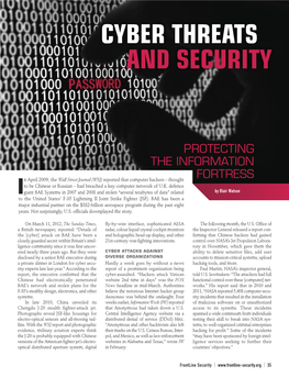 Cyber Threats and Security