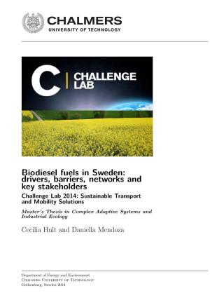 Biodiesel Fuels in Sweden