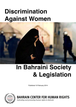 Discrimination Against Women in Bahraini Society & Legislation