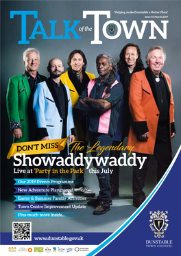Showaddywaddy Live at ‘Party in the Park’ This July
