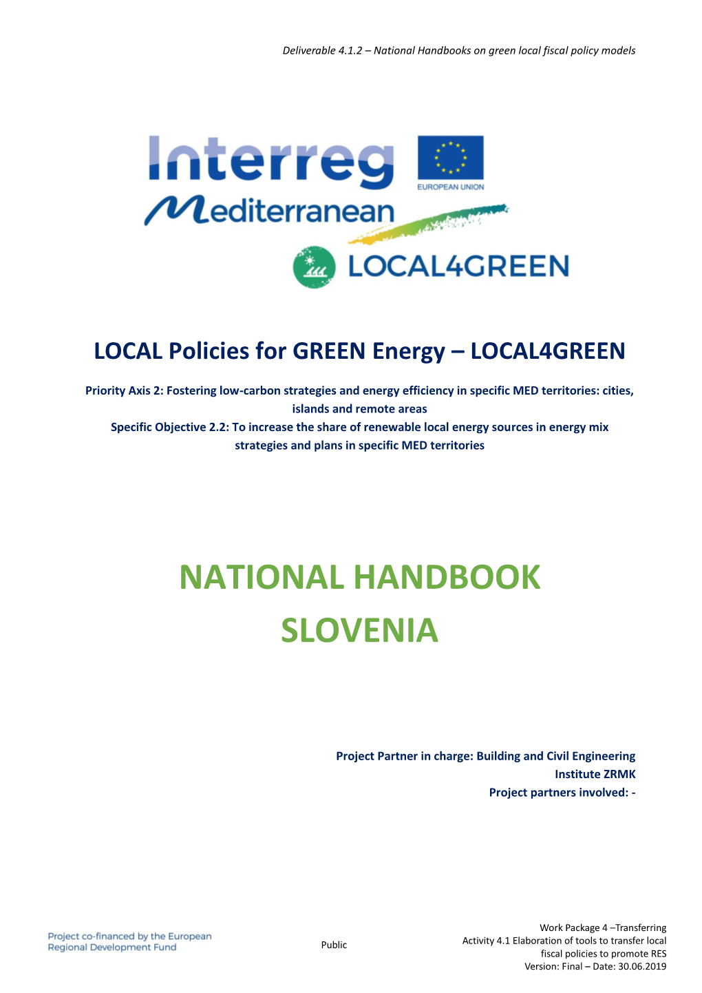 National Handbook Slovenia