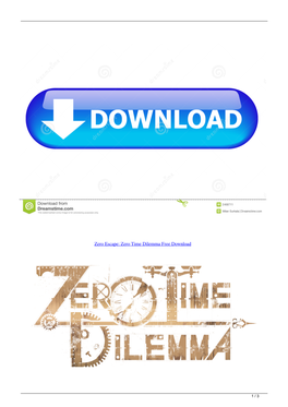 Zero Escape Zero Time Dilemma Free Download for PC Full Version, Full Crack, Patch, Serial Number, New Update, New Game, PC Games,