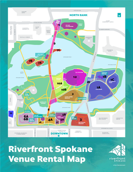 2020,Riverfront Spokane Venue Rental Map and Fees