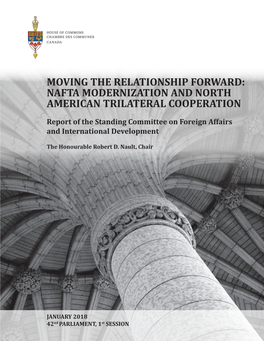 Nafta Modernization and North American Trilateral Cooperation