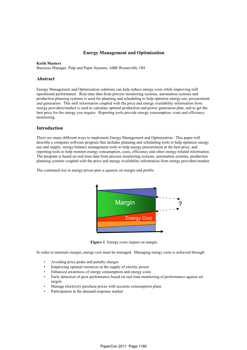 Energy Management and Optimization