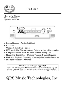 Petine Manual V69 1 Full Page for PDF.Pub