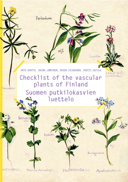 Checklist of the Vascular Plants of Finland. Suomen Putkilokasvien Luettelo