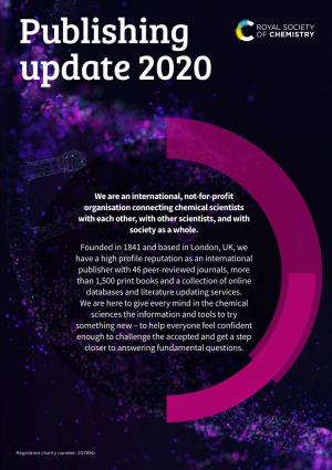 Publishing Update 2020