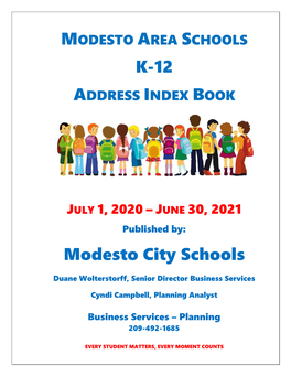 Address Index Book 2020-2021