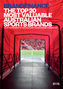 The Top 20 Most Valuable Australian Sports Brands