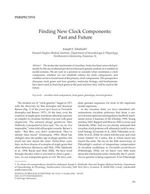 Finding New Clock Components: Past and Future