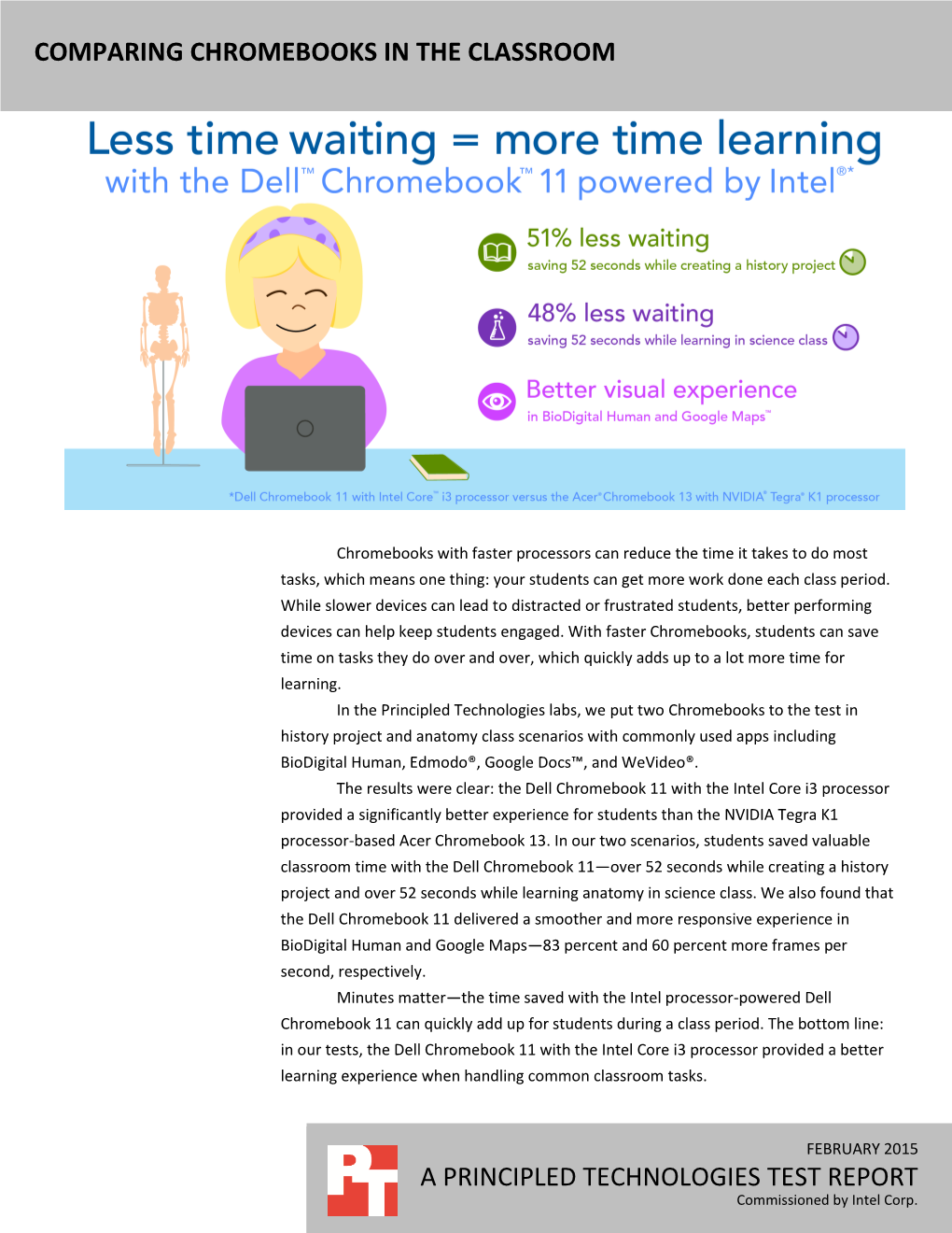 Comparing Chromebooks in the Classroom