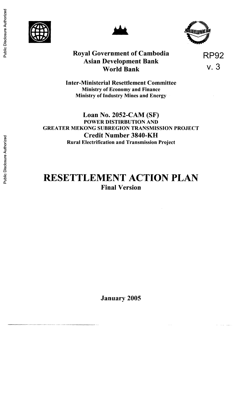 World Bank Document