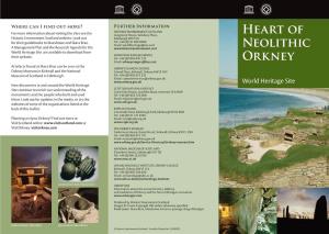 Heart of Neolithic Orkney (HONO) World Heritage Site Leaflet
