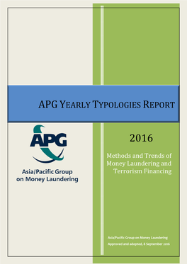 Apgyearly Typologies Report