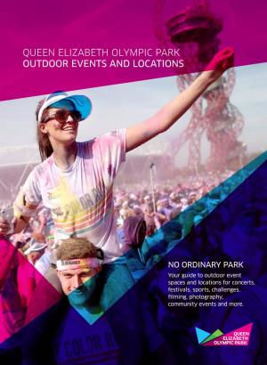 Queen Elizabeth Olympic Park Outdoor Events and Locations