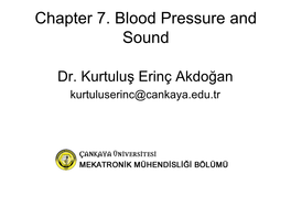 Text Illustrations in PPT Chapter 7. Blood Pressure and Sound