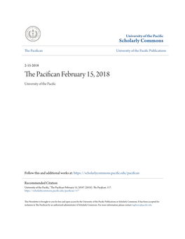 The Pacifican February 15, 2018