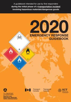 2020 Emergency Response Guidebook