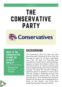 Conservative Party Briefing