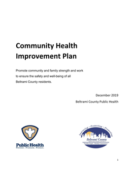 Beltrami County Community Health Improvement Plan 2019
