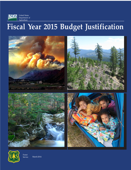 Fiscal Year 2015 Budget Justification