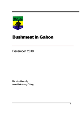 Bushmeat in Gabon