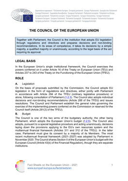 The Council of the European Union
